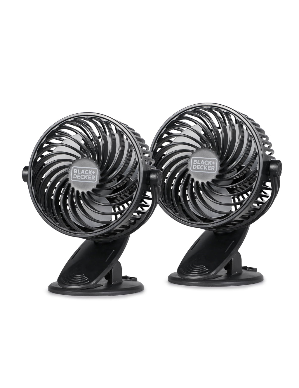 BLACK+DECKER 4" Multi-Use Portable Fan 2-Pack
